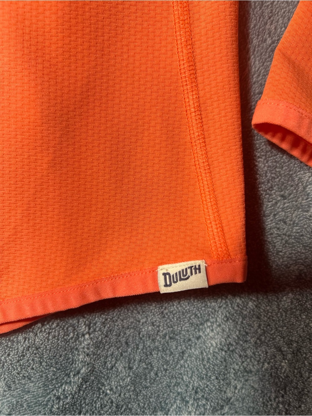 Duluth Trading Armachillo Orange Performance Top XS - Picture 5 of 7